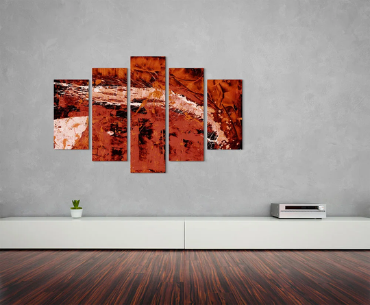 Enigma Abstract 731 Graphic Art Print Multi-Piece Image on Canvas