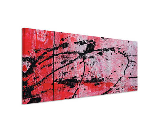 Enigma Panorama Abstract 916 Graphic Art Print on Canvas