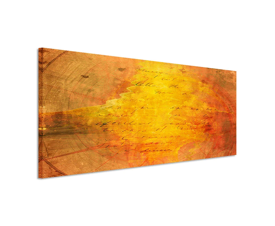 Abstract Panorama 1030 Graphic Art Print on Wrapped Canvas