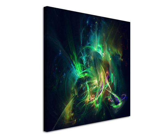 Enigma Abstract 1046 Graphic Art Print on Canvas