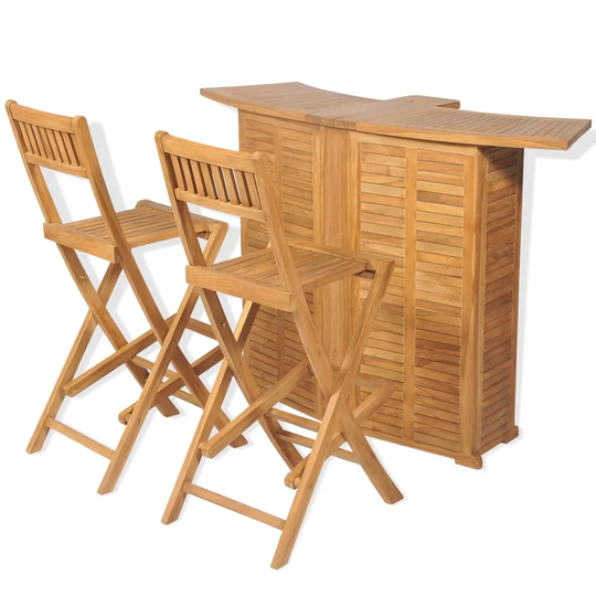 Argent 2 Seater Bistro Set