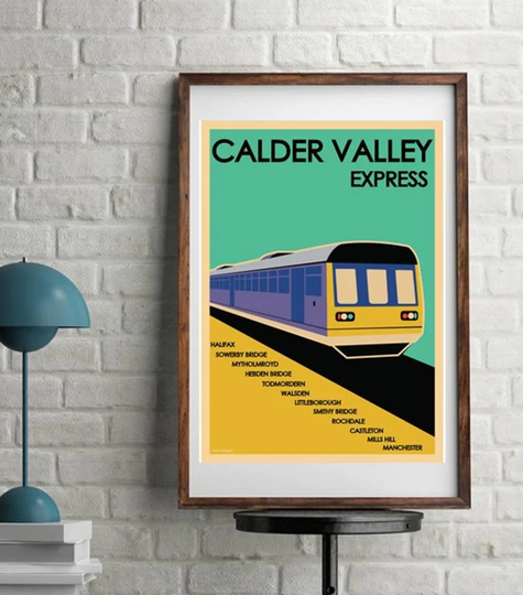 Design Your Own Vintage Railway Print