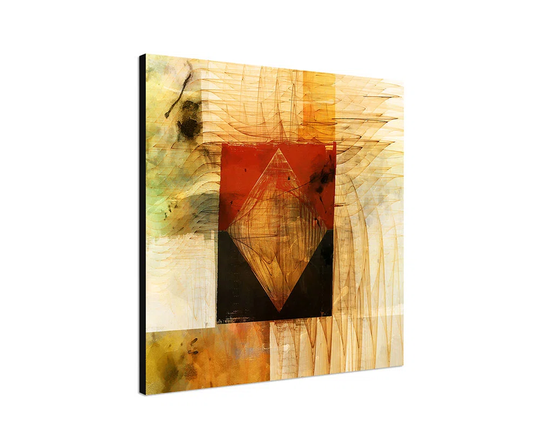 Enigma Abstract 093 Graphic Art Print on Canvas