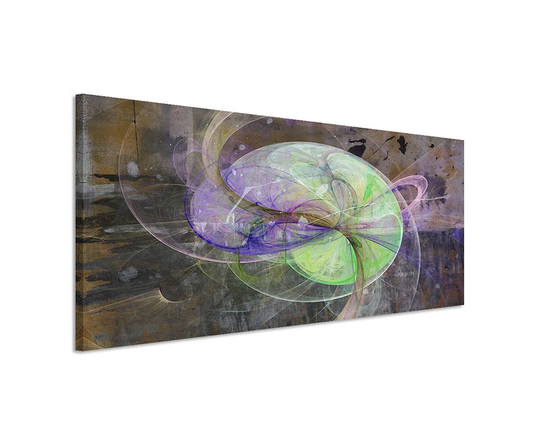 Enigma Panorama Abstract 1327 Graphic Art Print on Canvas