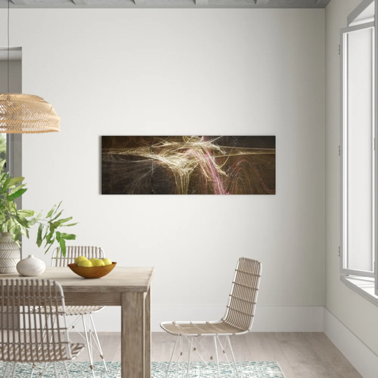 Enigma Panorama Abstract 1054 Graphic Art Print on Canvas