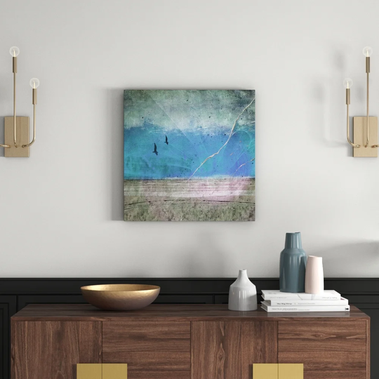 Enigma Abstract 694 Graphic Art Print on Canvas