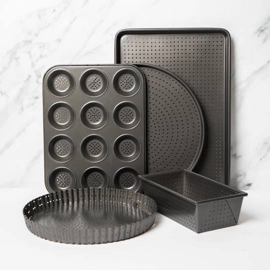 Masterclass Five Piece Crusty Bake Non-Stick Set
