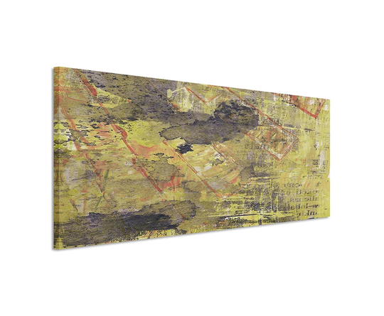 Enigma Panorama Abstract 897 Graphic Art Print on Canvas