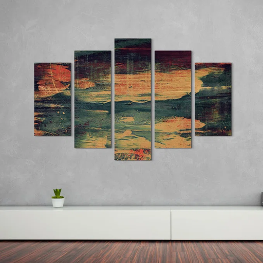 Enigma Abstract 874 Graphic Art Print Multi-Piece Image on Canvas