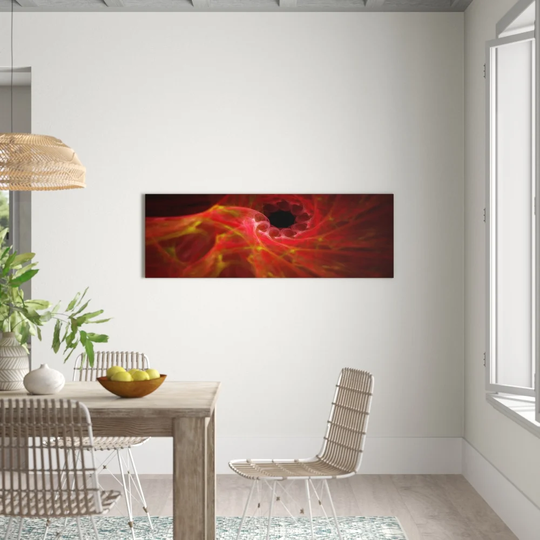 Enigma Panorama Abstract 1300 Graphic Art Print on Canvas
