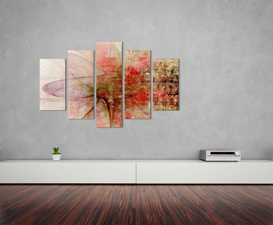 Enigma Scultpure Abstract 1158 Graphic Art Print Multi-Piece Image on Canvas
