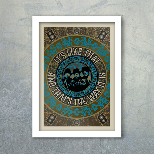 It's Like That & That's The Way It Is - Music Poster Print
