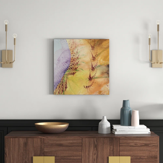 Enigma 1003 Abstract Graphic Art Print on Canvas