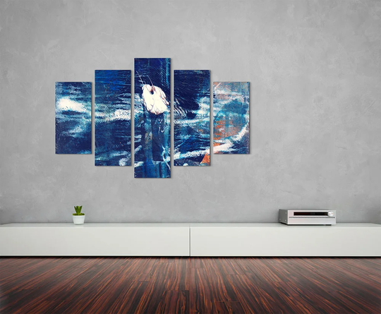 Enigma Abstract 953 Graphic Art Print Multi-Piece Image on Canvas