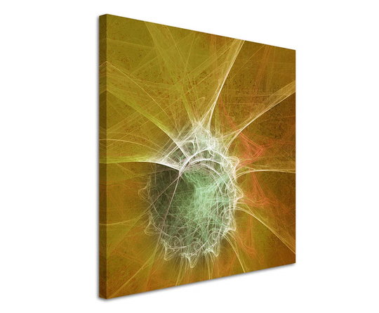 Enigma Abstract 1144 Graphic Art Print on Canvas