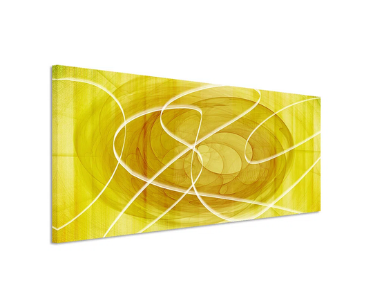 Enigma Panorama Abstract 1113 Graphic Art Print on Canvas
