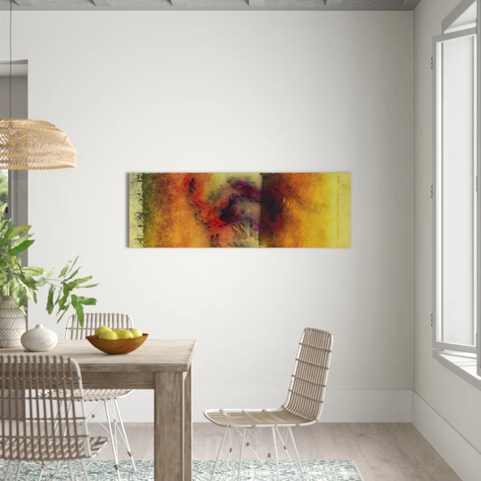 Enigma Panorama Abstract 184 Graphic Art Print on Canvas