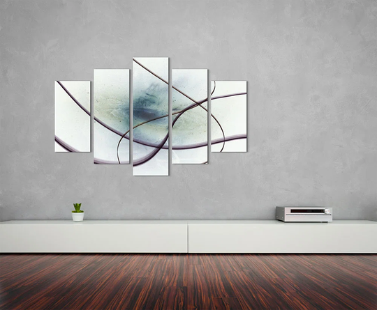 Enigma Scultpure Abstract 1273 Graphic Art Print Multi-Piece Image on Canvas