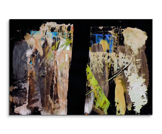 Enigma 843 Abstract Graphic Art Print on Canvas