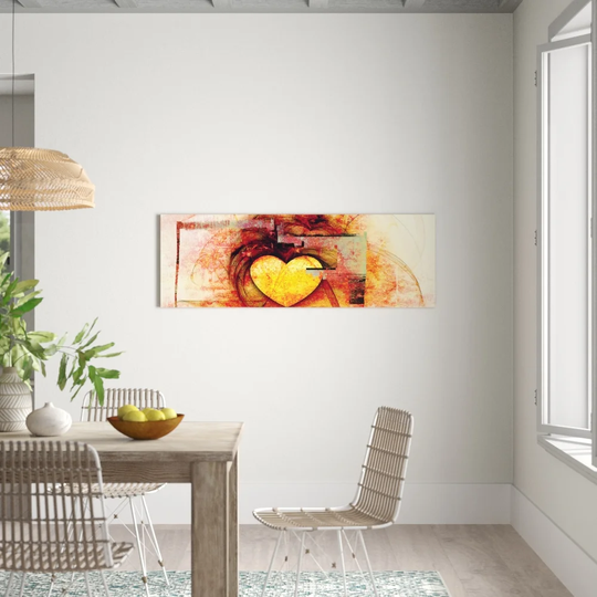 Enigma Panorama Abstract 133 Graphic Art Print on Canvas
