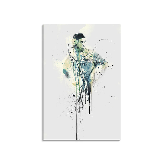 Enigma Ronaldinho Graphic Art Print on Canvas