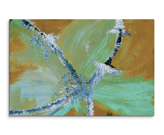 Enigma 628 Abstract Graphic Art Print on Canvas