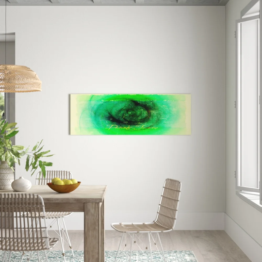 Enigma Panorama Abstract 072 Graphic Art Print on Canvas