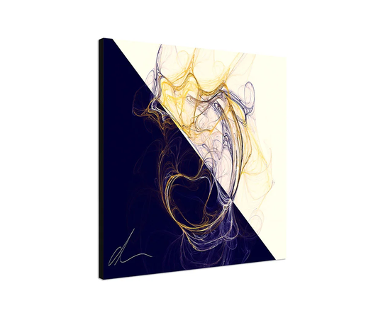 Enigma Abstract 244 Graphic Art Print on Canvas