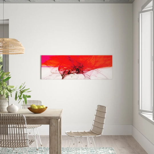Panorama Abstract 311 Graphic Art Print on Canvas