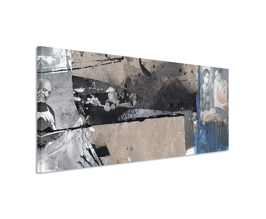 Enigma Panorama Abstract 521 Graphic Art Print on Canvas
