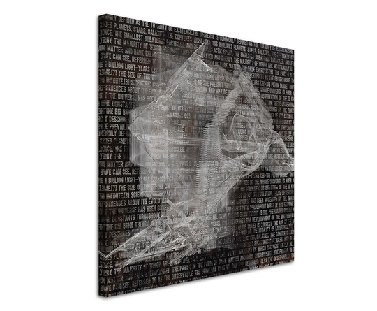 Enigma Abstract 1358 Graphic Art Print on Canvas