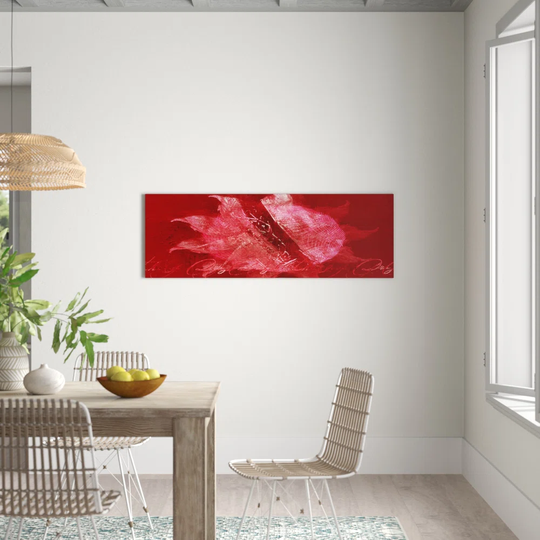 Enigma Panorama Abstract 769 Graphic Art Print on Canvas