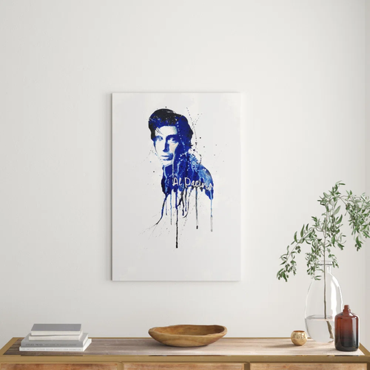 Enigma Al Pacino Graphic Art Print on Canvas