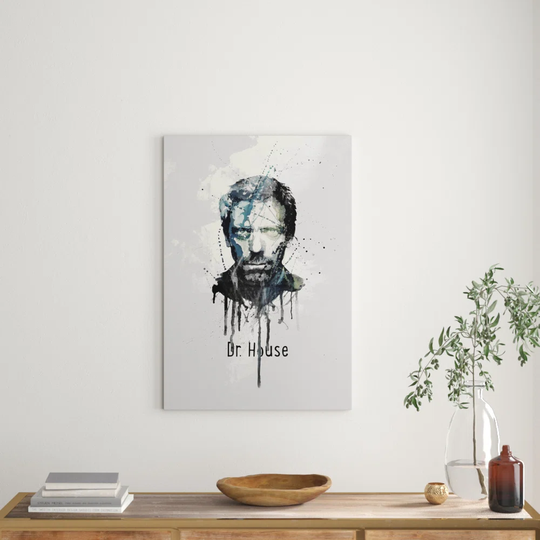 Enigma Dr House Graphic Art Print on Canvas