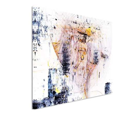 Abstract 1419 - Wrapped Canvas Graphic Art Print on Canvas