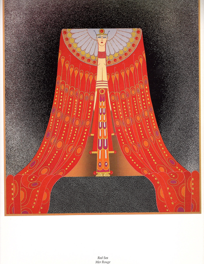 New Erte Graphics Red Sea