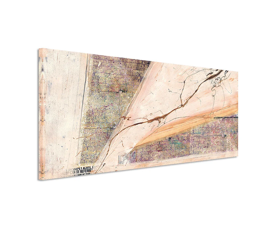 Enigma Panorama Abstract 559 Graphic Art Print on Canvas