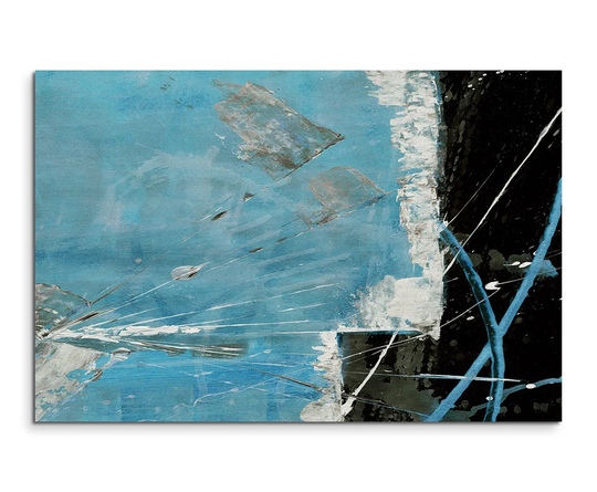 Enigma 660 Abstract Graphic Art Print on Canvas