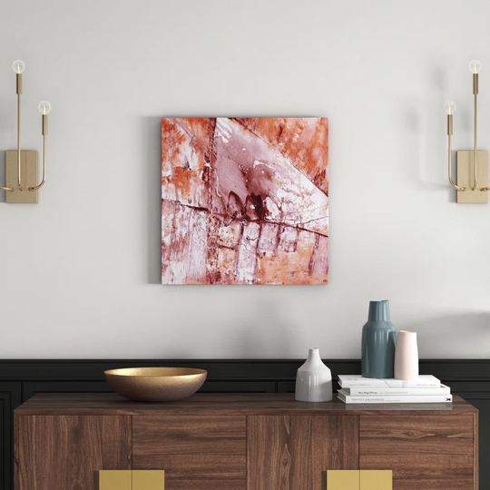 Enigma Abstract 625 Graphic Art Print on Canvas