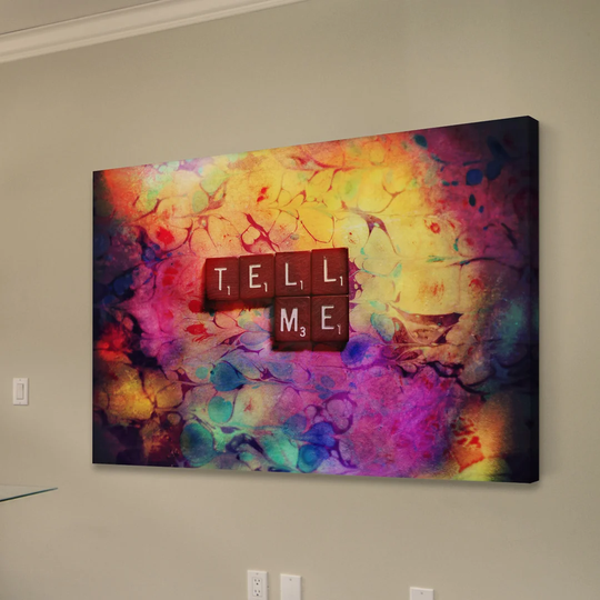 Tell Me by Sylvia Cook - Wrapped Canvas Graphic Art Print