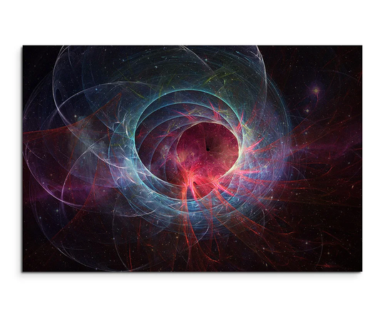 Enigma 1025 Abstract Graphic Art Print on Canvas