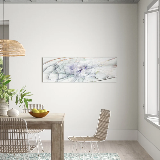 Enigma Panorama Abstract 1438 Graphic Art Print on Canvas