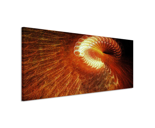 Enigma Panorama Abstract 1146 Graphic Art Print on Canvas