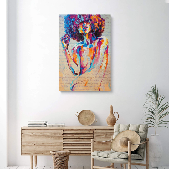 Colorful Wall Art Abstract Canvas Prints Decoration For Living Room, Bedroom, & Office Iconic Artwork Modern