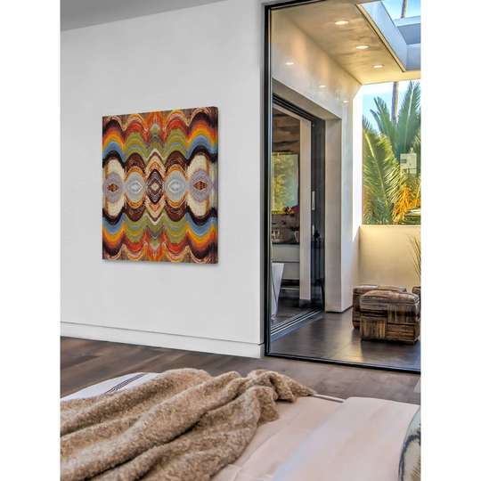 Wavy Blends V by Irena Orlov - Wrapped Canvas Graphic Art Print