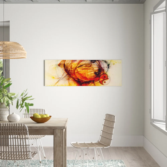 Enigma Panorama Abstract 111 Graphic Art Print on Canvas