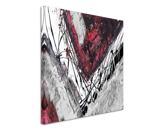 Enigma Abstract 764 Graphic Art Print on Canvas