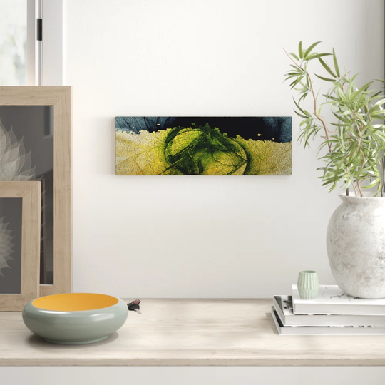 Enigma Panorama Abstract 080 Graphic Art Print on Canvas