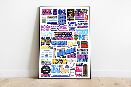 Brooklyn 99 Tv Show Quotes Poster