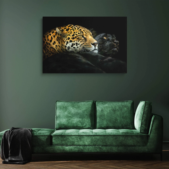 Devourers Canvas Art Print, Giclée Hanging Wall Decor, Modern Prints, Above The Couch Artwork, Living Room Decor